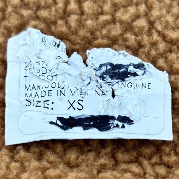 NWOT Club Monaco Teddy quarter zip hoodie size XS - Picture 14 of 14